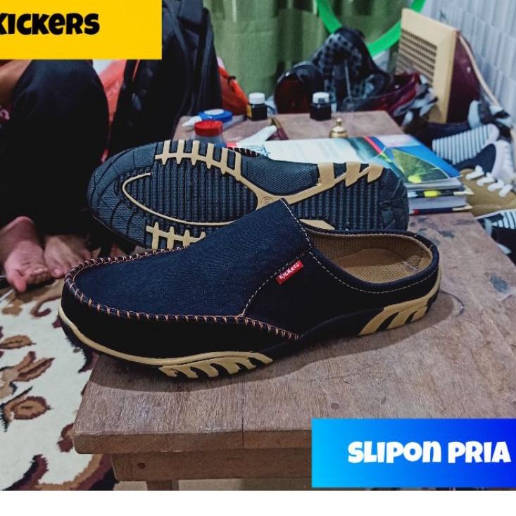 Special Price.. Kickers / kickers pria/sepatu pria/slop pria/kikers/sepatu slop/sepatu slop pria/slo