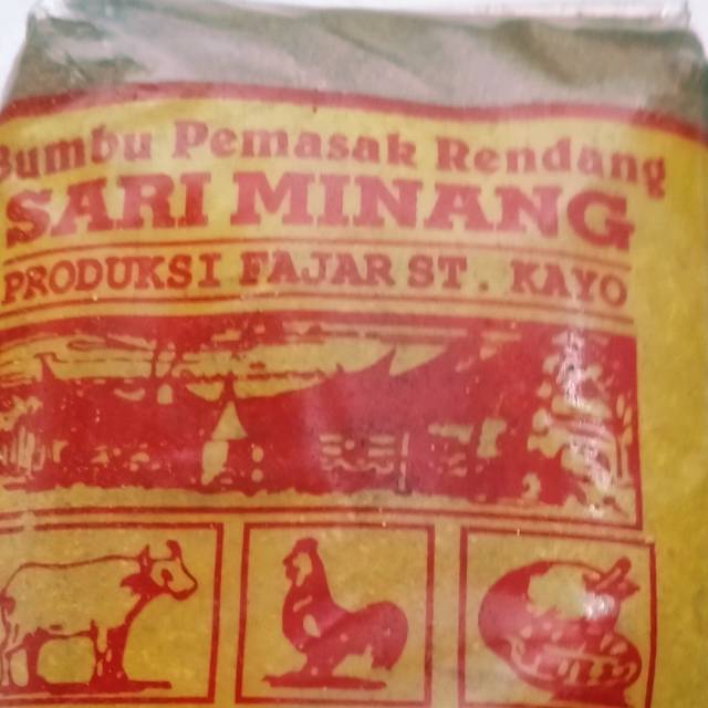 

Bumbu kering sari minang rendang