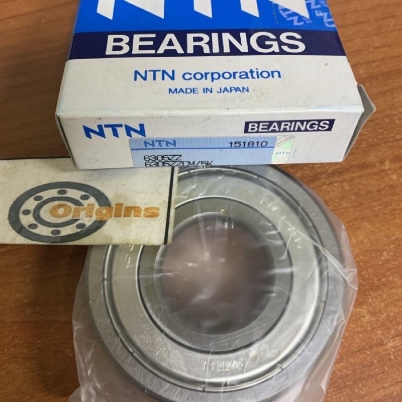 BEARING 6305 ZZ NTN ORIGINAL JAPAN 6305ZZ