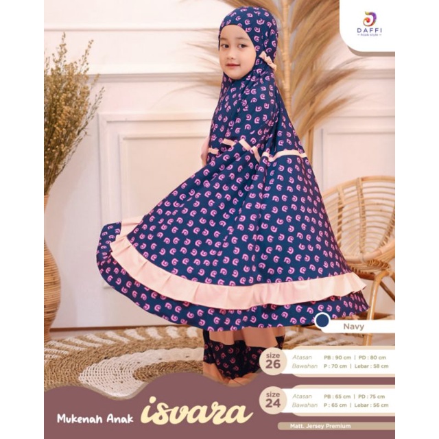 Isvara mukena anak by Daffi