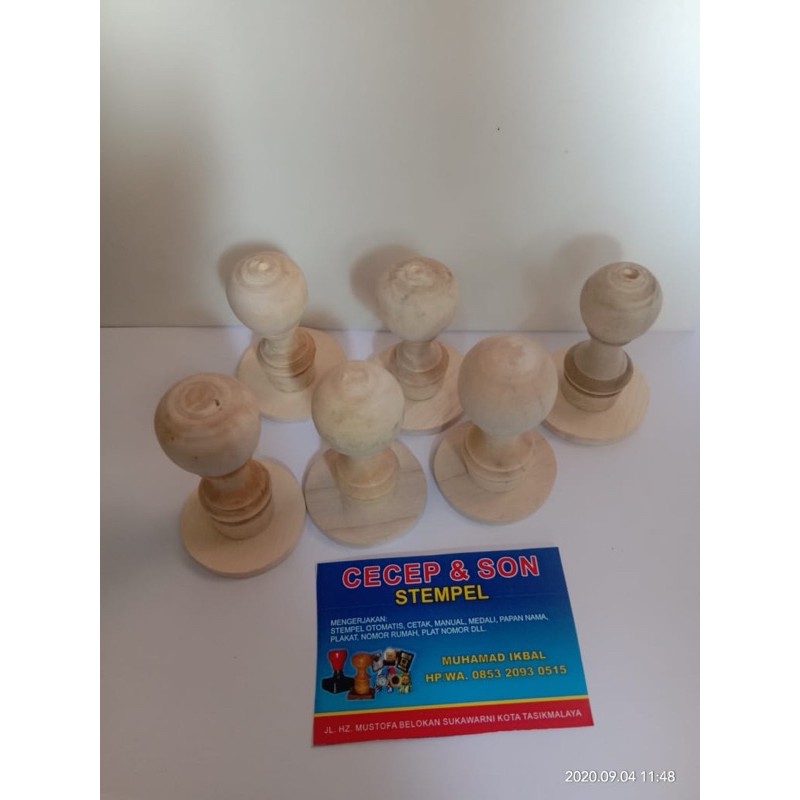 

GAGANG STEMPEL KAYU D42