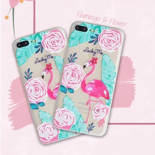 SOFTCASE FLOWER PASTEL FOR IPHONE OPPO