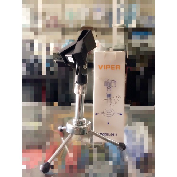 Microphone stand model duduk/meja