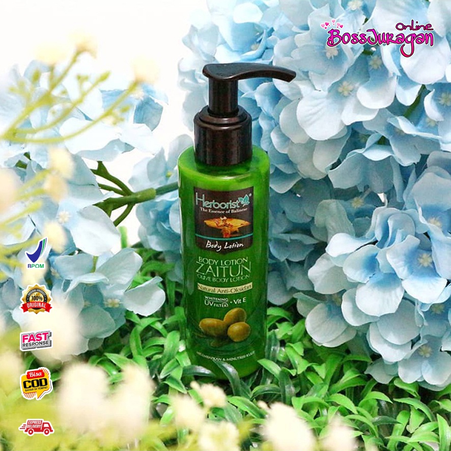 (BOSS) Herborist Body Lotion Zaitun - ZAITUN 145ML