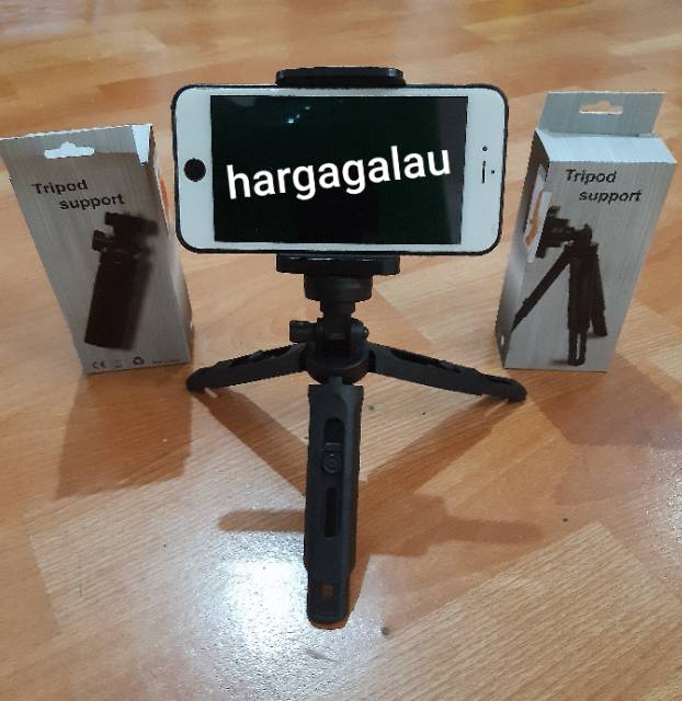 ORIGINAL MONOPOD TRIPOD MINI STAND HP 5 level ketingian