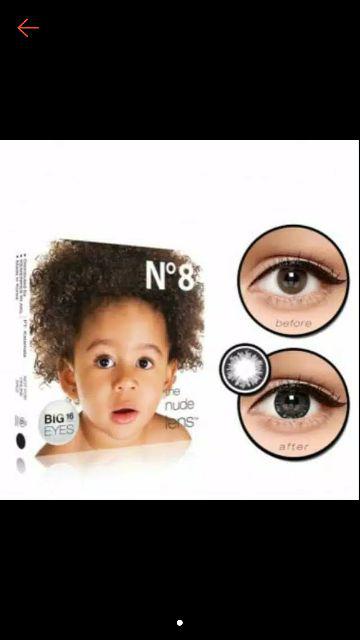 Softlens Ice No.8 Black 16mm