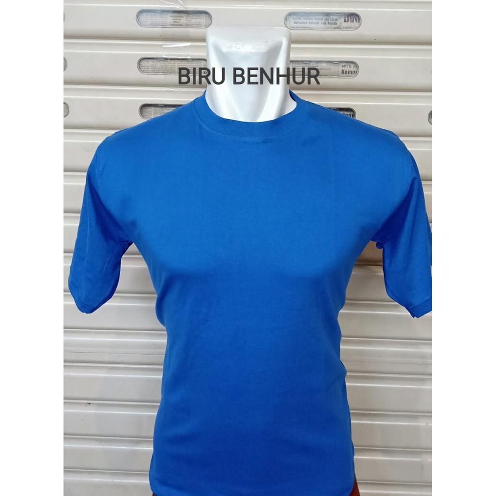 KAOS POLOS COTTON COMBED 30S 100% KATUN PREMIUM