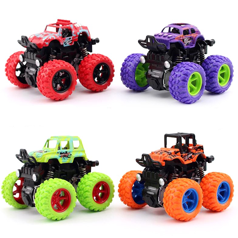 [MOST WANTED TOYS] - Monster Zap Mainan Mobil Jip Off Road 4 Drive Inertial Bigfoot  - Multi Color