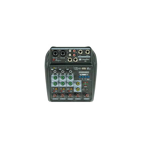 Mixer Soundbest V2 V-2 V 2 Mixer 4 Channel Original