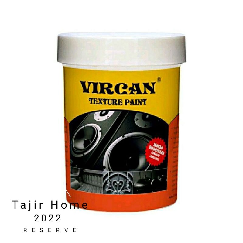 

Cat Texture Paint Vircan Box Speaker 1 Liter Hitam Black