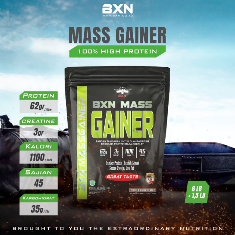 

BXN MASS GAINER 7.5 LB LBS XTREME BULKING MASSA OTOT