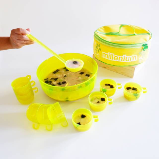 Millenium Cocktail Set / Mangkuk Gelas Cangkir Es Sop Buah