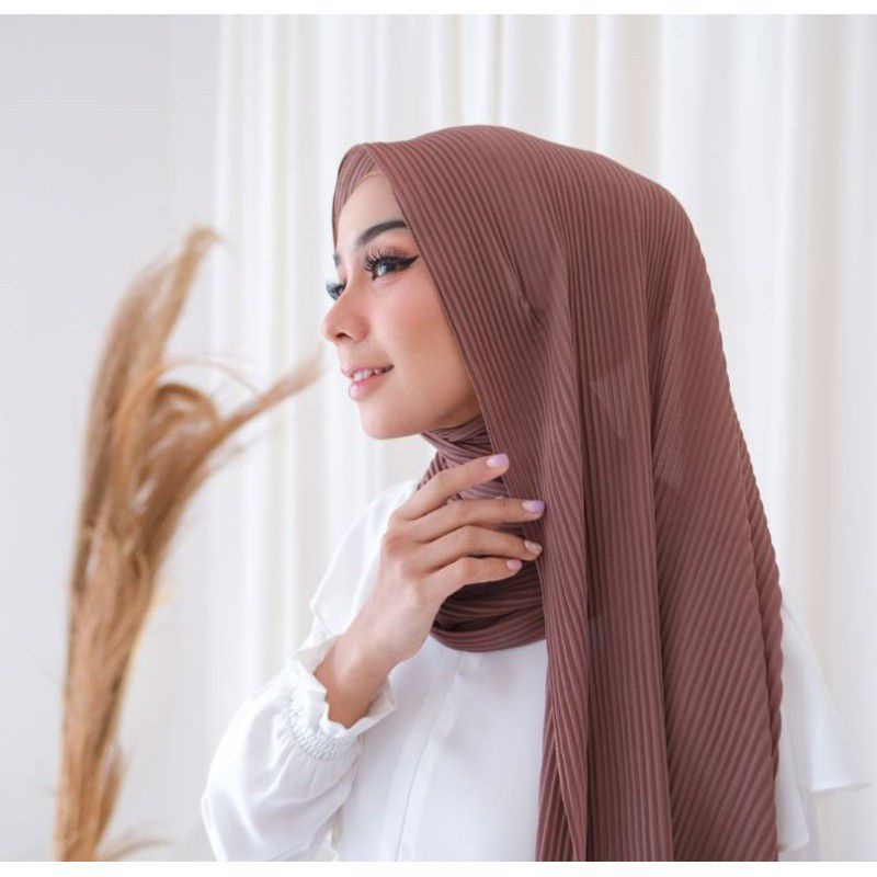 Pashmina Plisket Cerutty Babydool Premium