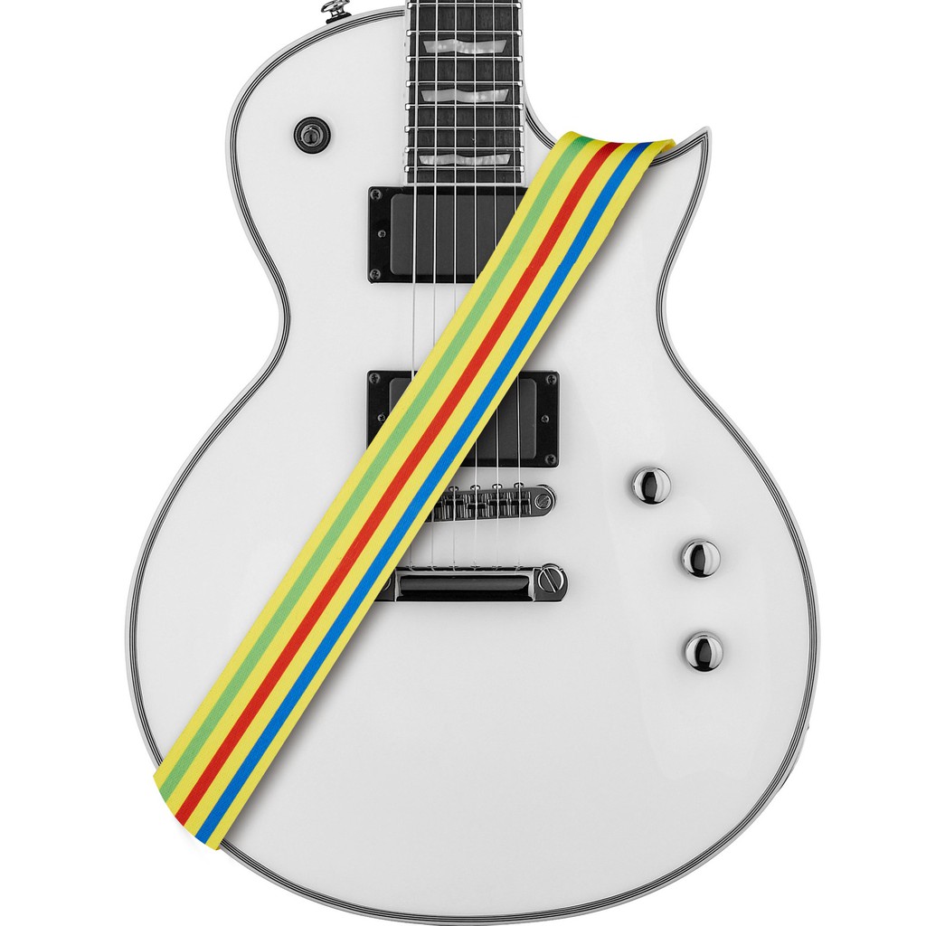 Amumu PC02P Strap Gitar motif Yellow Stripe