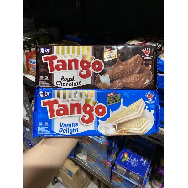 

TANGO WAFER COKLAT / KEJU / VANILLA 130GRAM