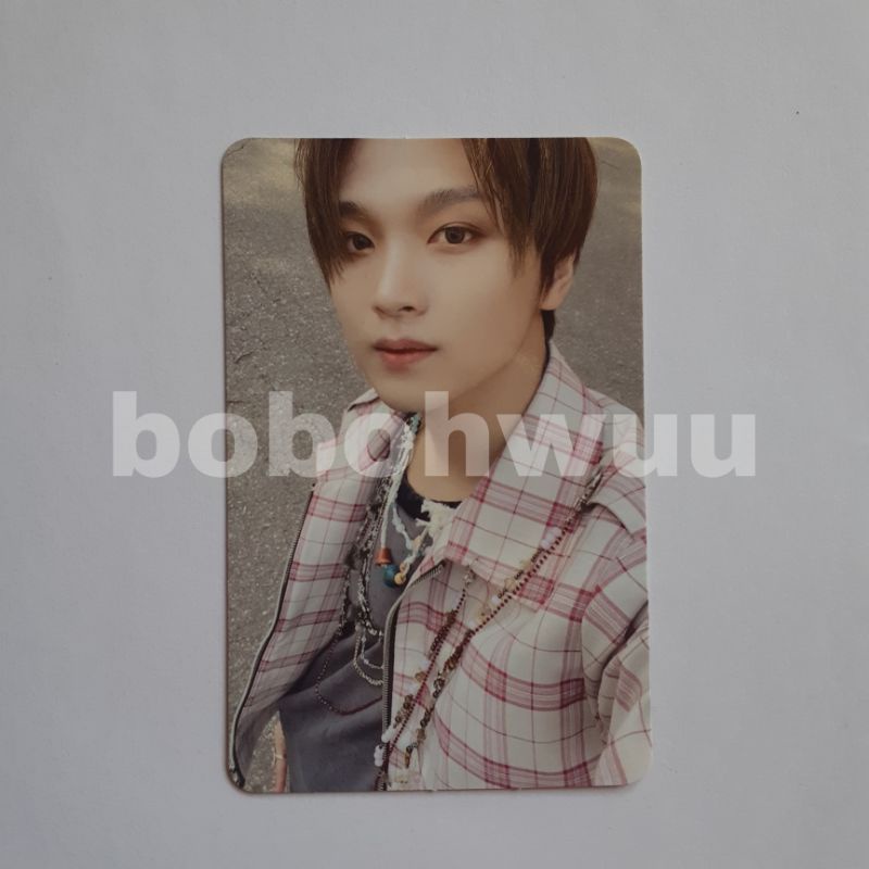 photocard haechan chilling nct dream