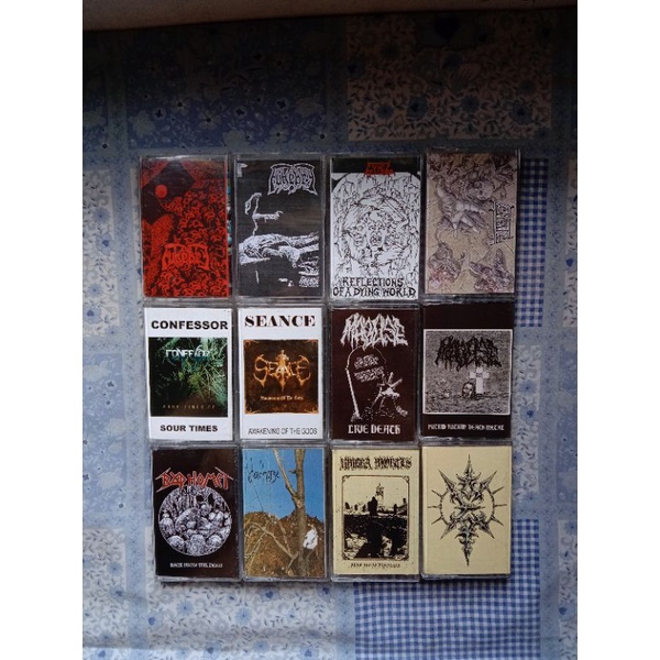 Kaset pita death metal / black metal (borongan)