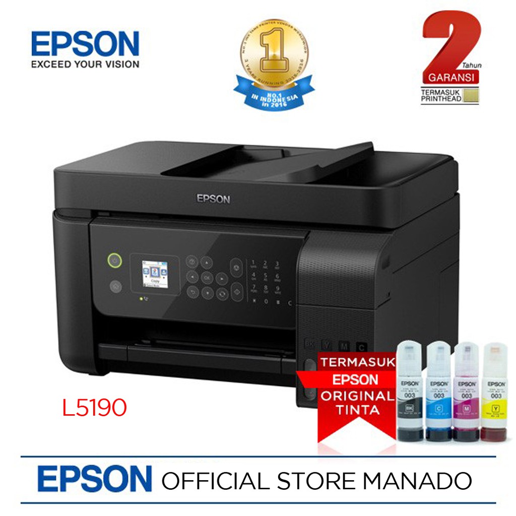 PRINTER EPSON L5290 WiFi SCAN F4 All In One Ink Tank Printer with ADF