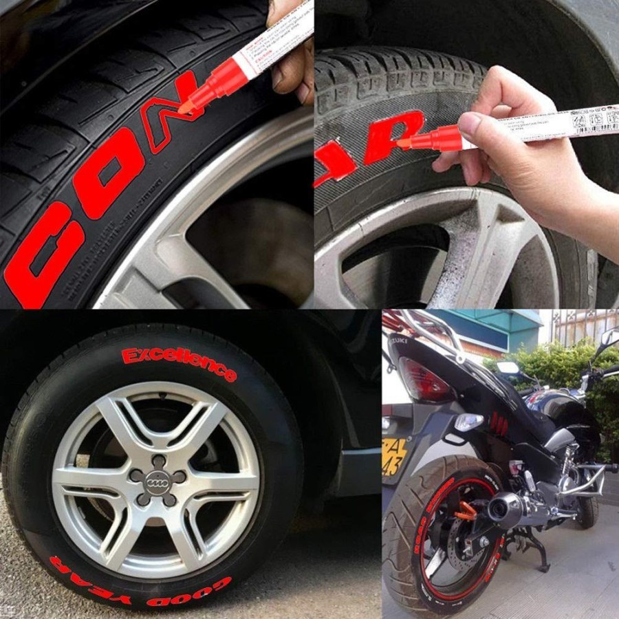 Spidol Ban TOYO Paint Marker Cat Warna Mobil Motor variasi