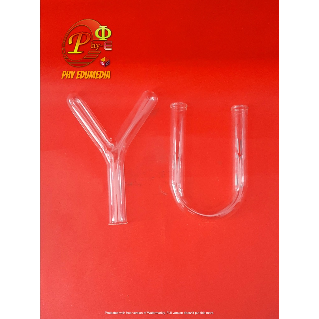 Pipa Kaca U / Pipa U / Tabung Kaca U / Pipa Kaca Y / Pipa Y / Tabung Kaca Y BESAR
