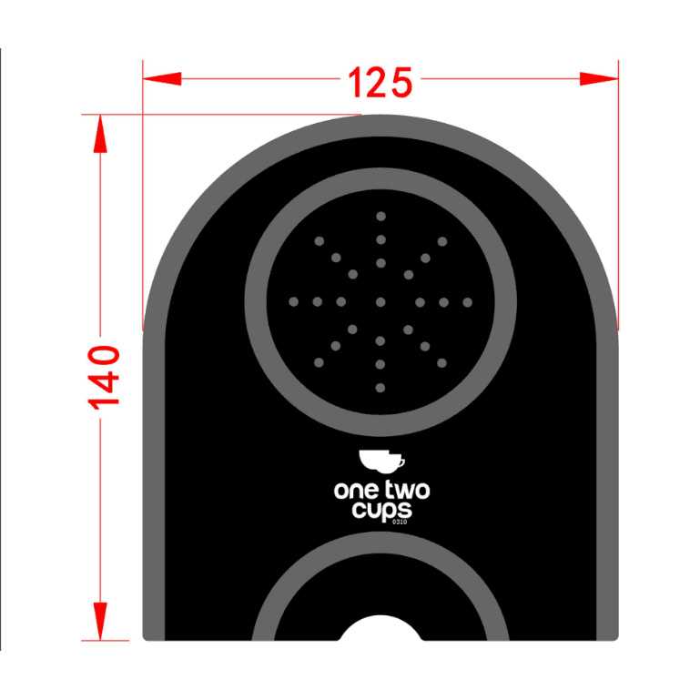 Tamping Mat Silicone Tatakan Matras Alas Tamper  Peralatan Perlengkapan Kopi Espresso Press