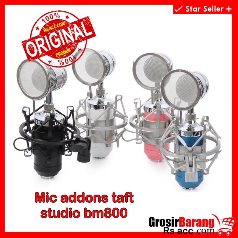 Mic condensor addons taftstudio new bm8000 original grosir