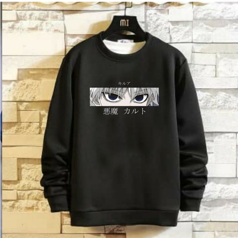 SWEATER ANIME KILLUA HXH SWEATER KILLUA HXH OBLONG JAPAN