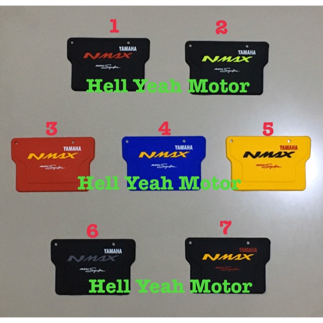 Mud Flap Nmax all New nmax 2020 - 2022  / Aksesoris Nmax / Kepet / Karet Pelindung Dinamo