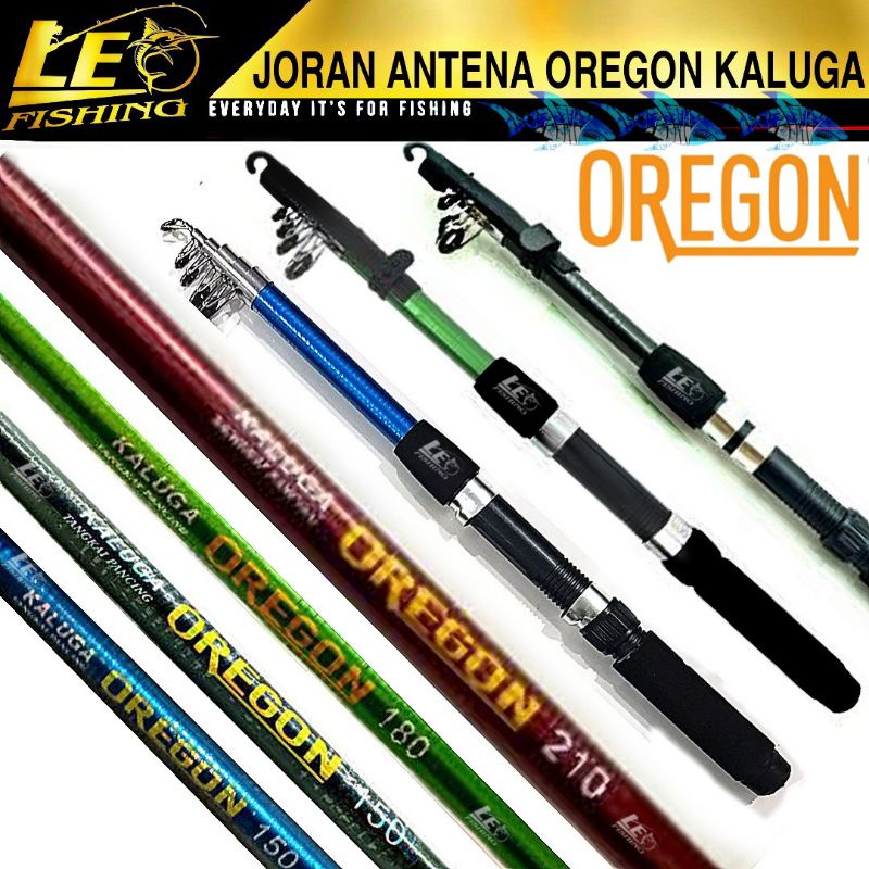 JORAN TELESKOPIK OREGON KALUGA JORAN ANTENA PANJANG 150CM 180CM 210CM 240CM 270CM 300CM