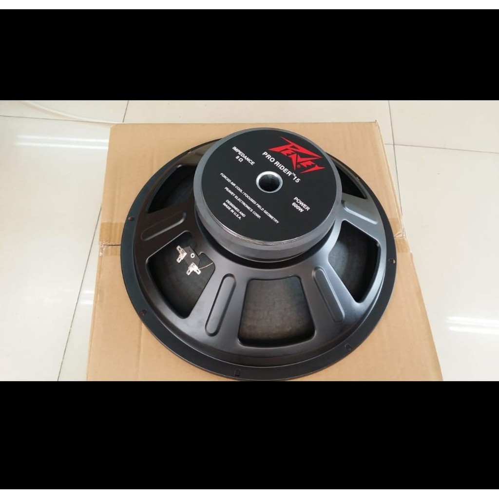 speaker component/komponen peavey pro rider 15in 600 watt