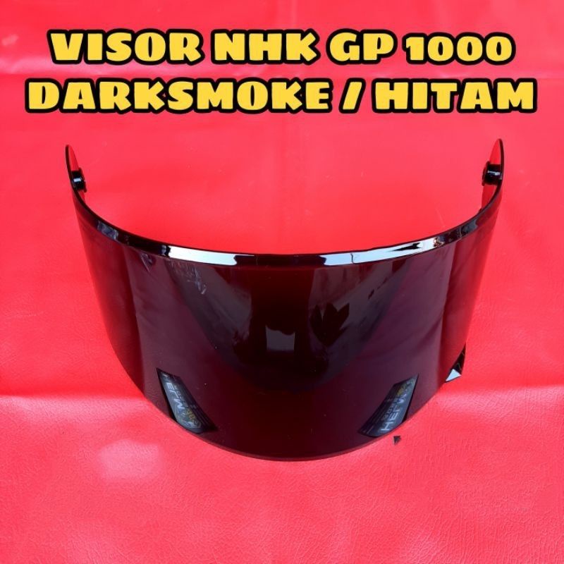 KACA Visor Flat NHK GP1000 GP 1000 Iridium Silver Blue Gold Darksmoke BENING Visor NHK GP1000