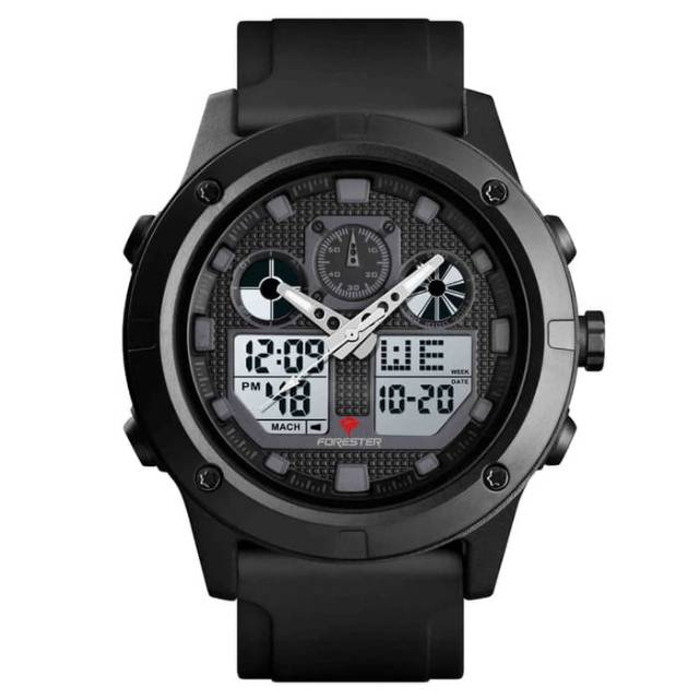 Jam Tangan Pria JTF 1017 - Jam Tangan Forester Analog-Digital 100℅ ORI