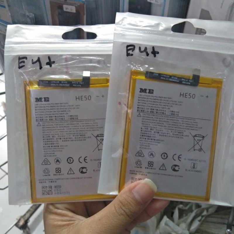 BATERAI BATTERY FOR MOTOROLA E4+ PLUS HE50