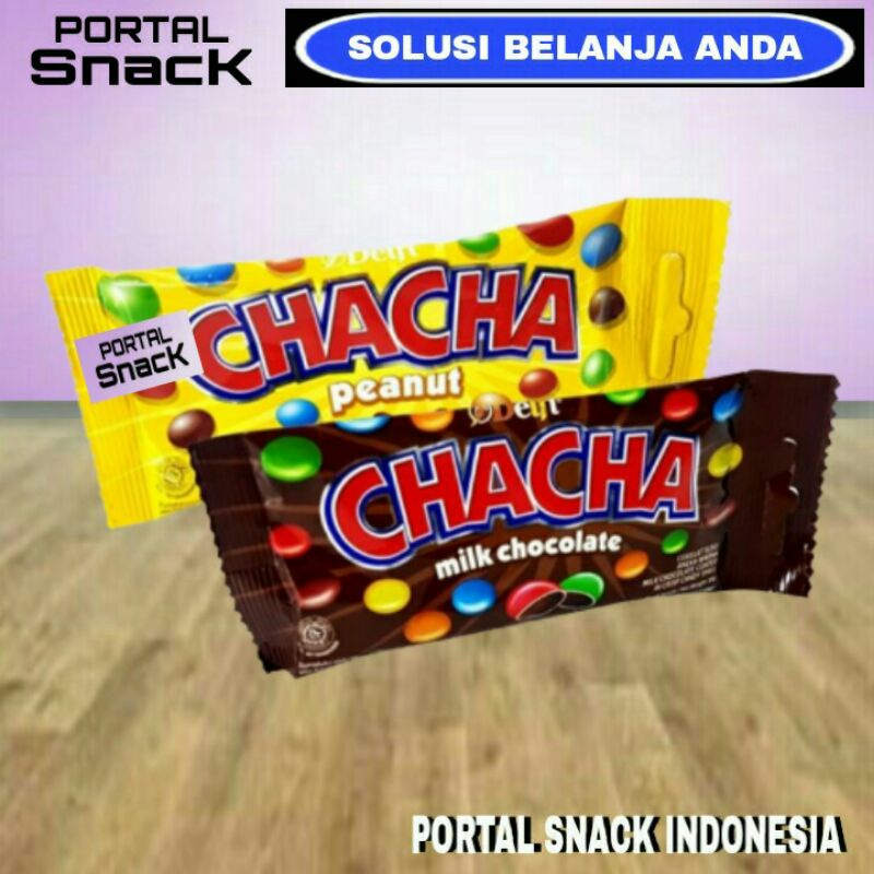 

CHACHA Coklat Kacang renceng isi ( 10 x 7gr )