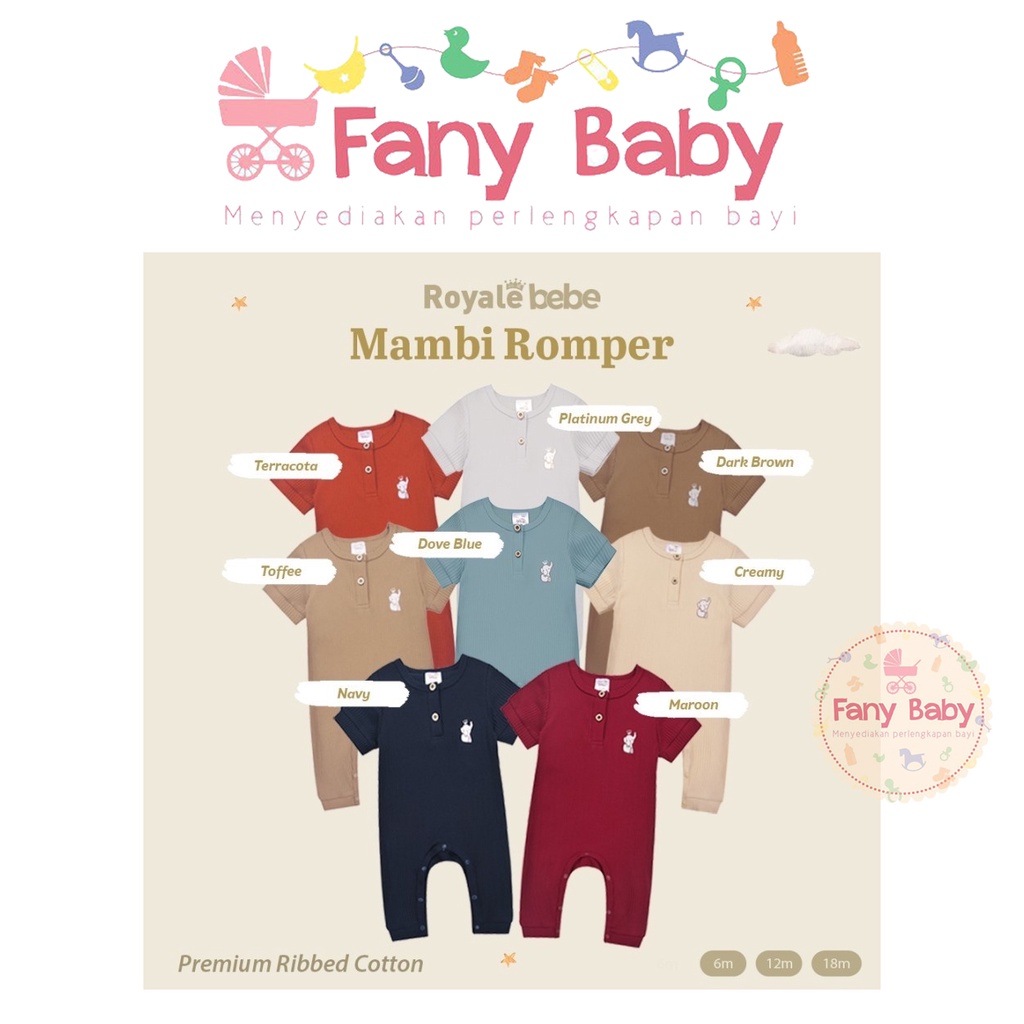 ROYALE BEBE MAMBI ROMPER [ 6-12 Months ]