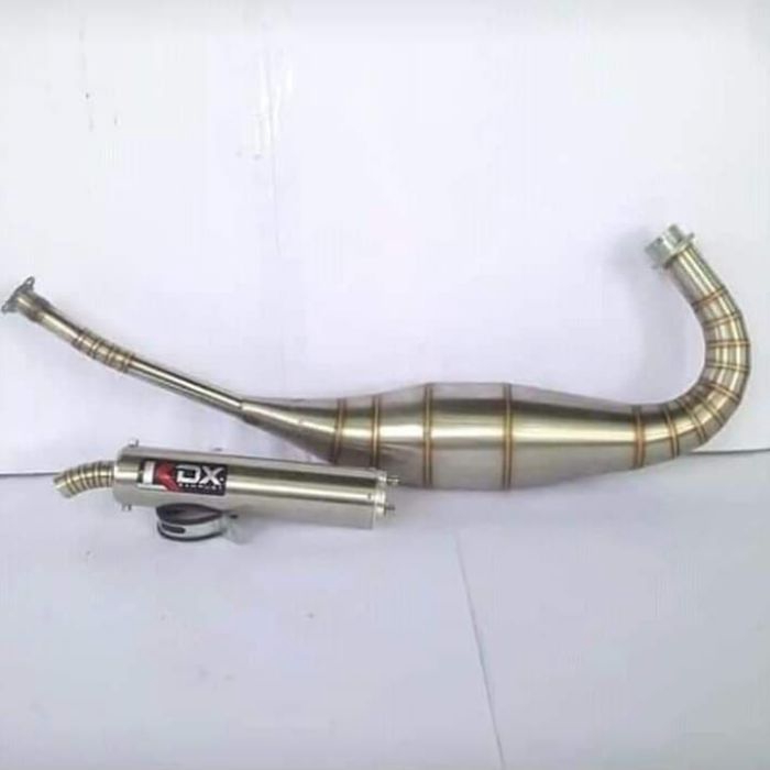 Knalpot Full Set Stenlis Ninja R/RR/SS 150 #No Creampie/KDX/Ahau/Bpazz