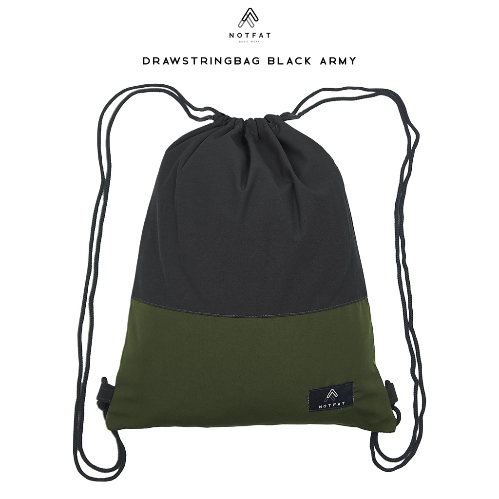 (CUCI GUDANG) Tas Serut Drawstring Bag Triple F Waterproof