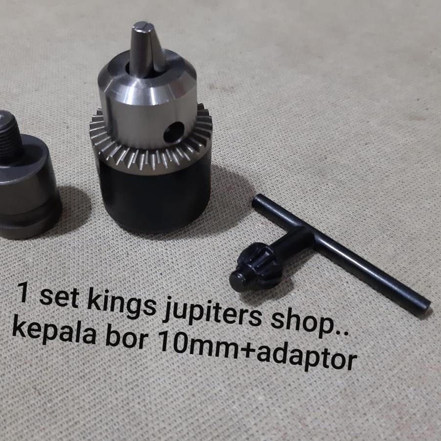 SET JLD ADAPTOR + KEPALA BOR 10MM buat mesin impak impek impact wrench 1/2 in JLD