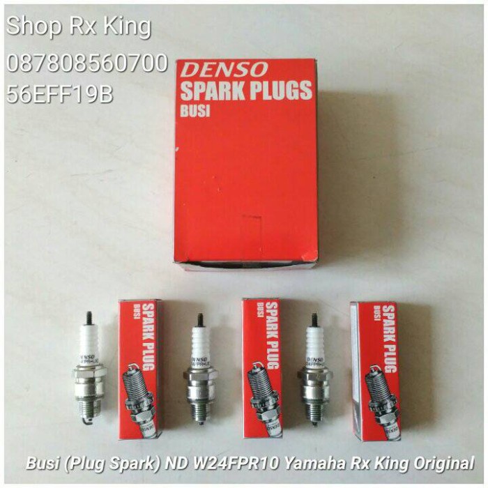 Berkualitas Busi (Plug Spark) Nd W24Fpr10 Yamaha Rx King Original New Promo