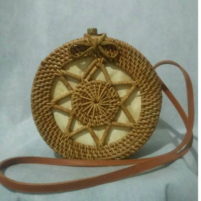 tas wanita cewek fashion unik keren hadiah bag selempang,rotan atta branded pesta murah