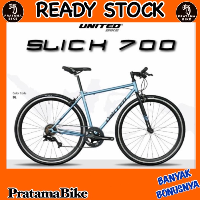 Sepeda Balap Roadbike 700C United Slick Terbaru