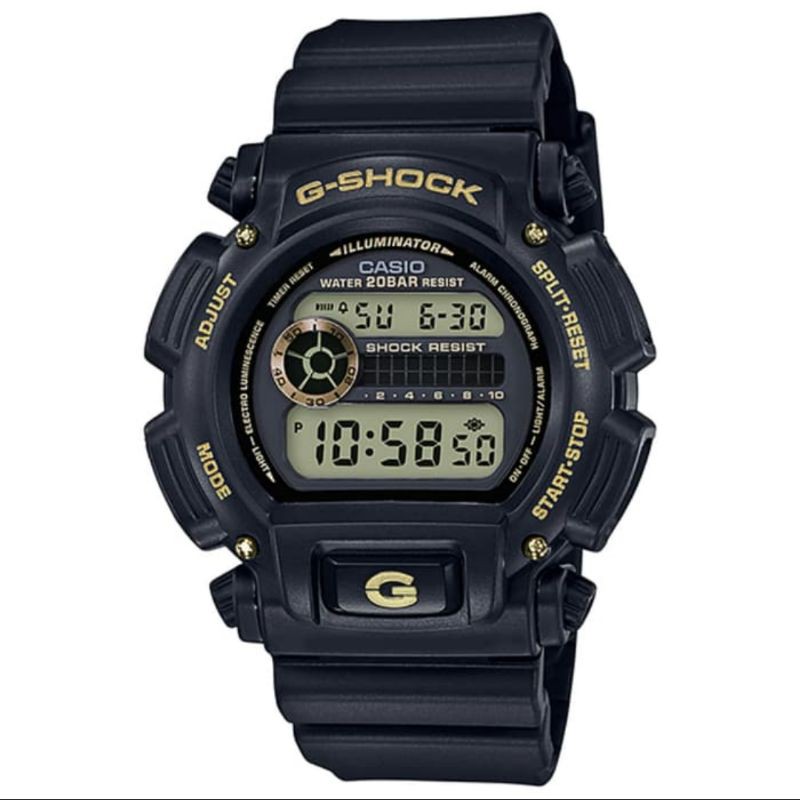 Casio Gshock DW9052GBX-1A9DR ORIGINAL DW-9052GBX Hitam Gold