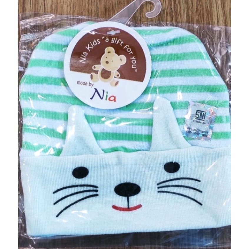 NIA-TOPI BAYI APLIKASI PUPPY-TOPI BAYI LUCU