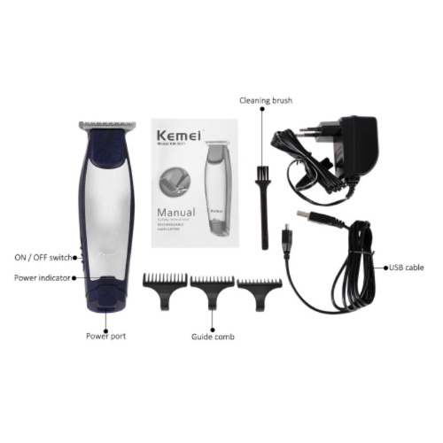 KEMEI Detailer KM-5021 Hair Clipper &amp; Trimmer - Alat Mesin Cukur Rambut