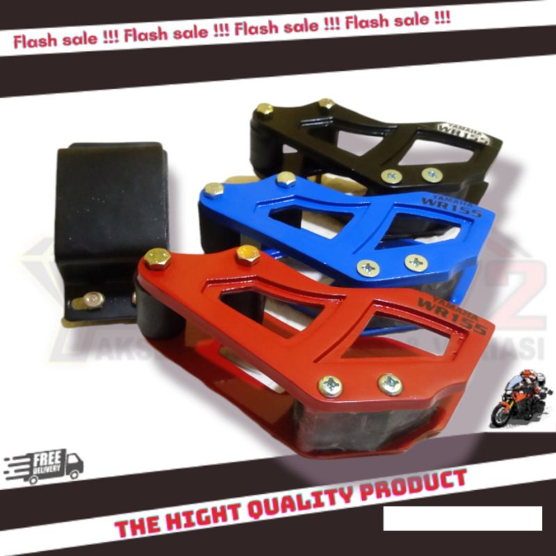 Tensioner Rantai WR155 / Tensioner Yamaha Wr155 + Breket Besi Bantalan Bahan Alloy / Aksesoris Yamah