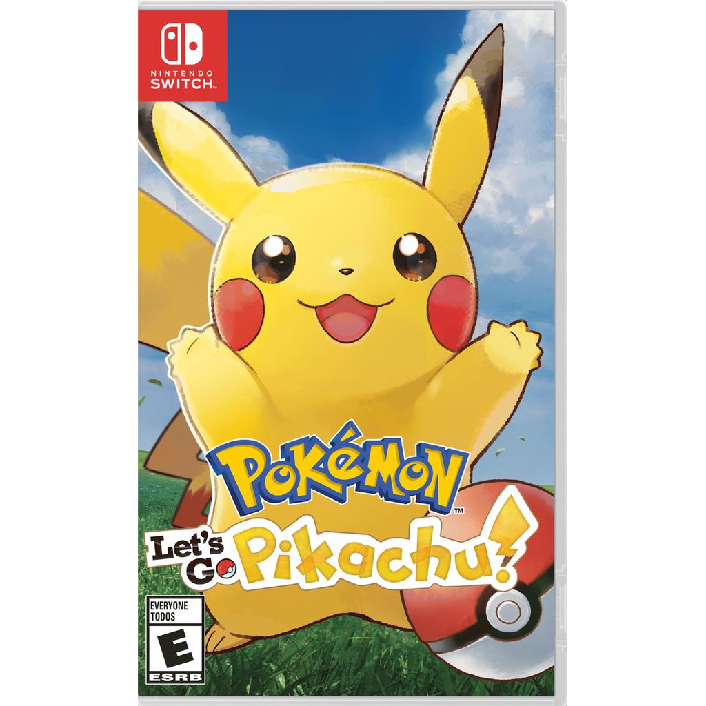 KASET NINTENDO SWITCH POKEMON LETS GO PIKACHU SECOND BEKAS