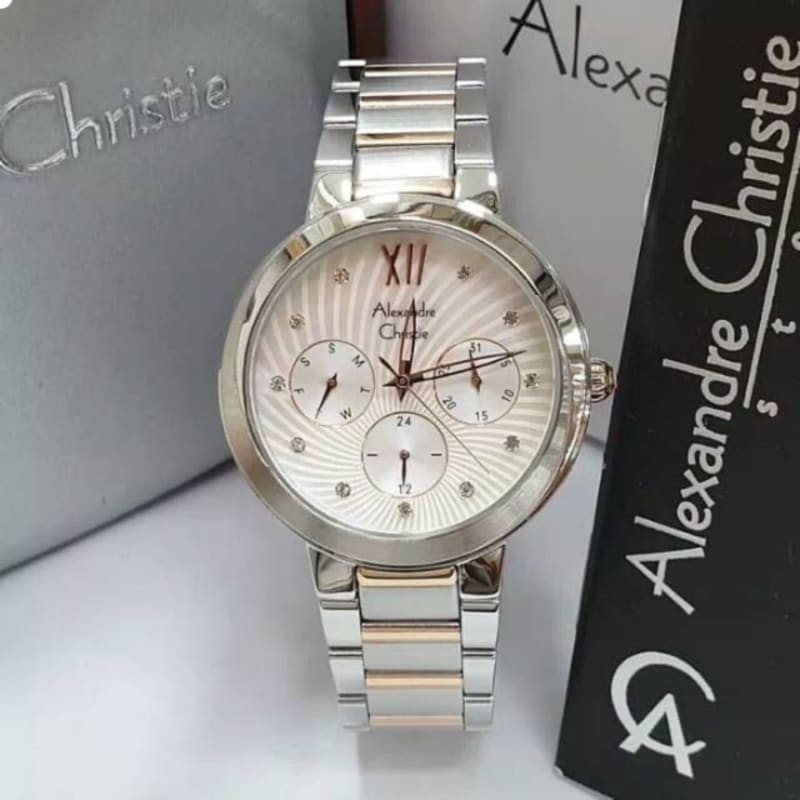 ALEXANDRE CHRISTIE AC 2766 WANITA Silver gold original