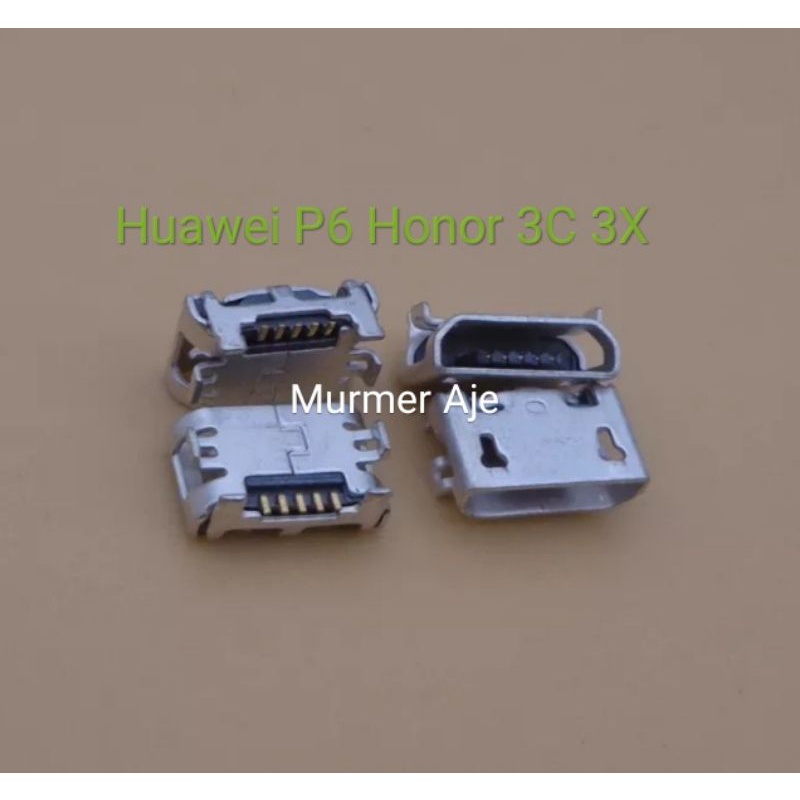Konektor charger cas port usb connector huawei P6 Honor 3x 3C oem