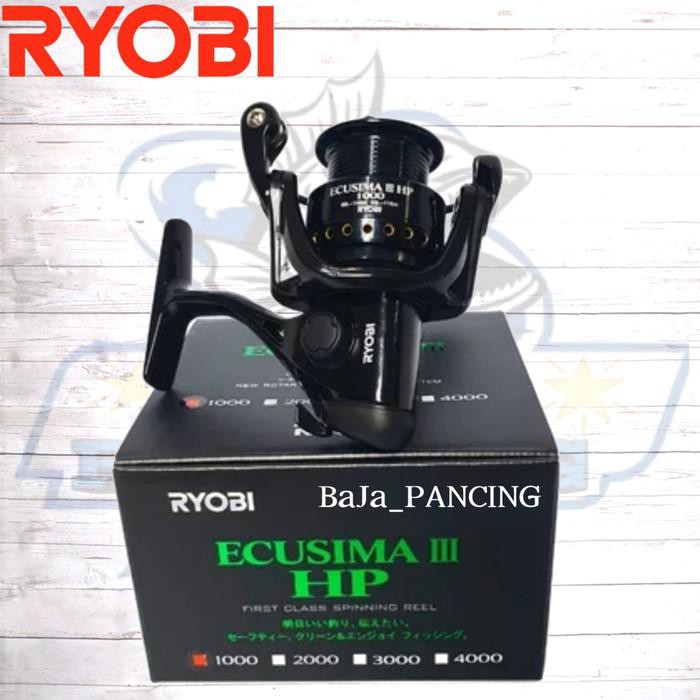 alat pancing mantul habis Reel Pancing Ultralight RYOBI ECUSIMA III 1000 Power Handle Reel UL