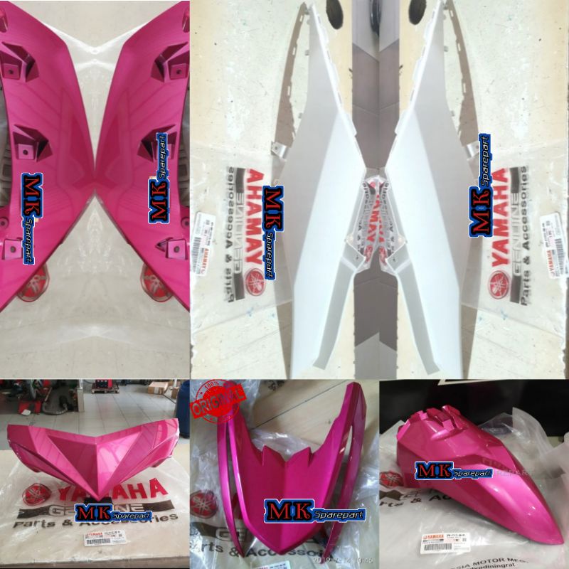 PAKET FULL SET BODY HALUS MIO M3, MIO Z PINK ORIGINAL YAMAHA